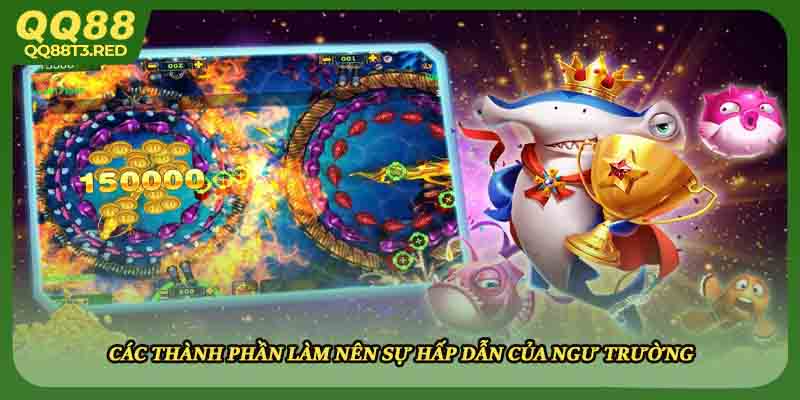 Các thành phần làm nên sự hấp dẫn của ngư trường